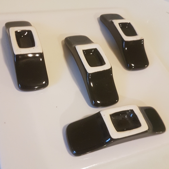 🥢 Black Chopstick Holder Set - Picture 2 of 4